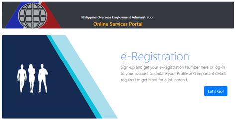 POEA online registration